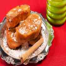 Torrijas (bread pudding)