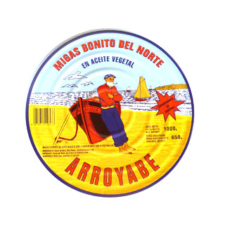 Arroyabe Bonito del Norte (White Tuna) 1kg Tin